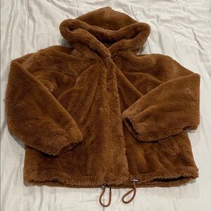 Lucky Brand Brown Teddy Jacket